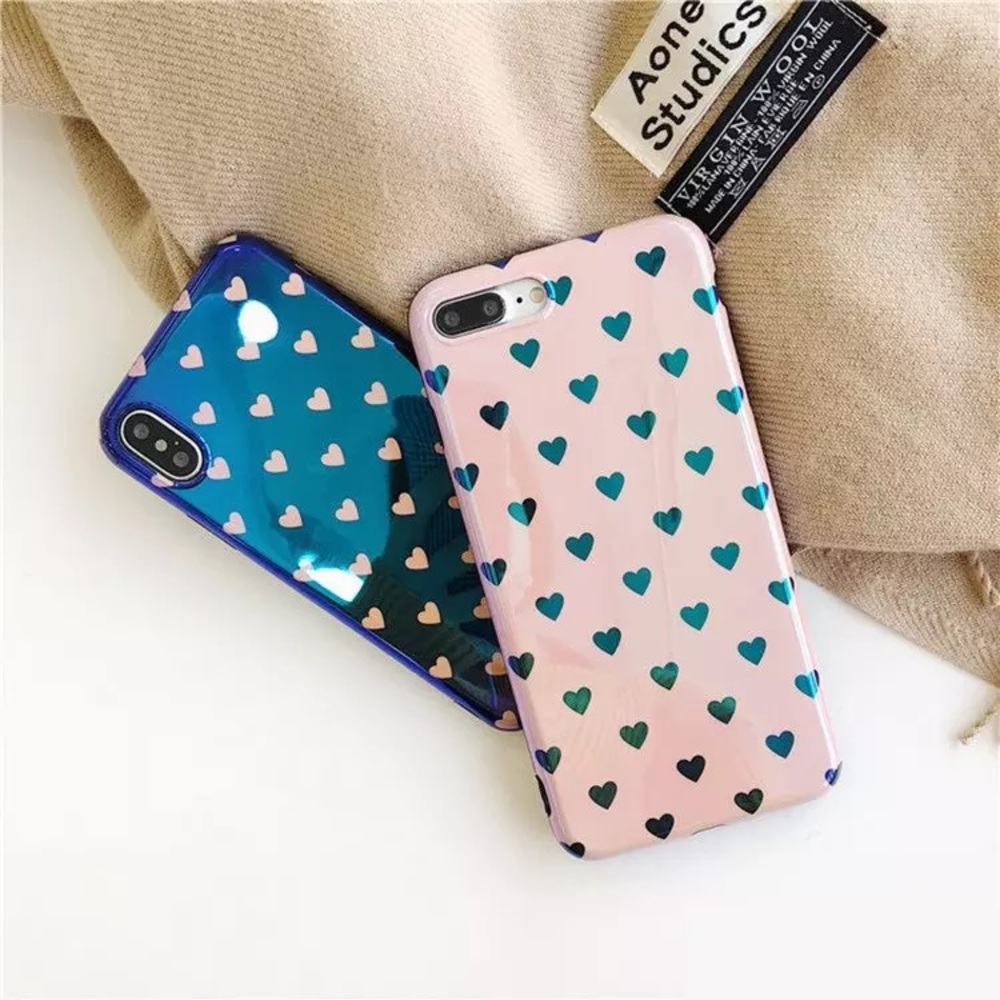 iPhone XR/XS/Max/8/+❤️️chic heart phone case - Picture 3 of 7